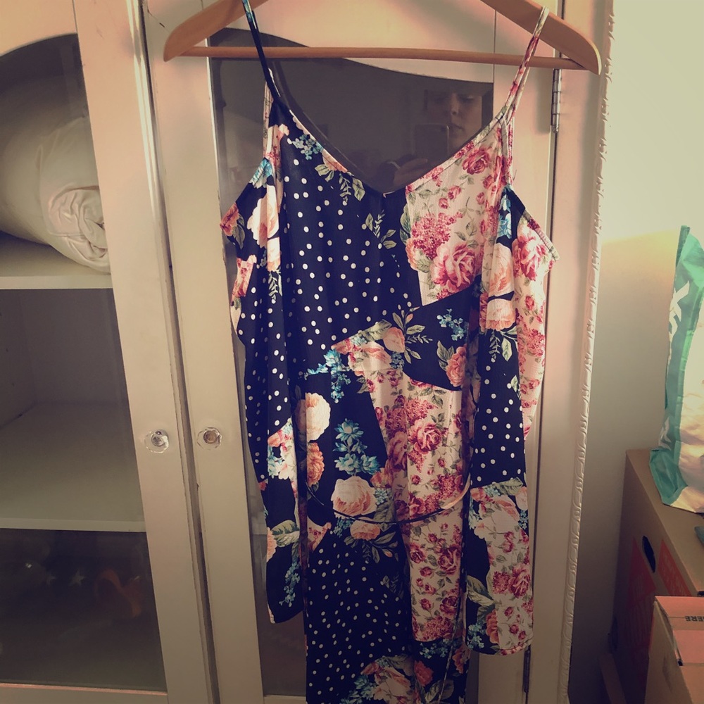 Topshop Multi-Colored Dress Size 34 US 2